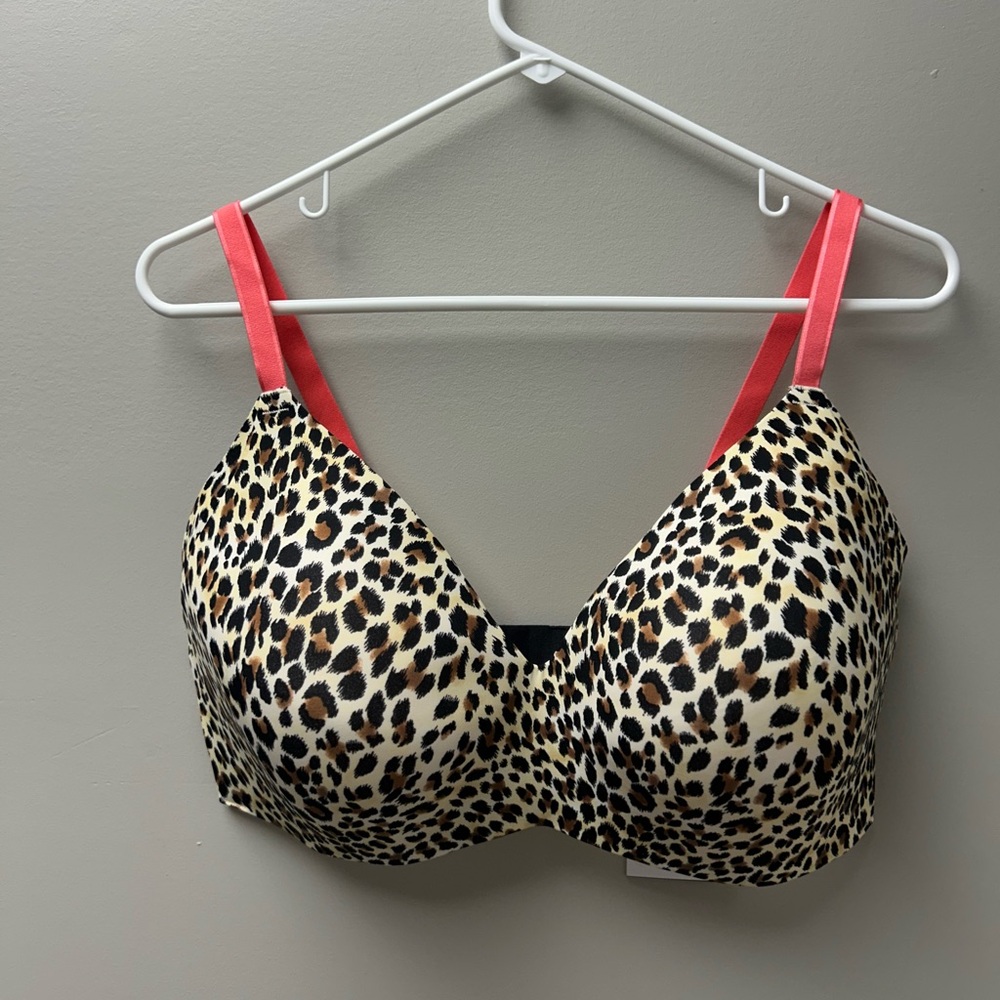 Knix x Betsey Johnson‎ Wing Women Pretty Kitty Leopard Print Bra